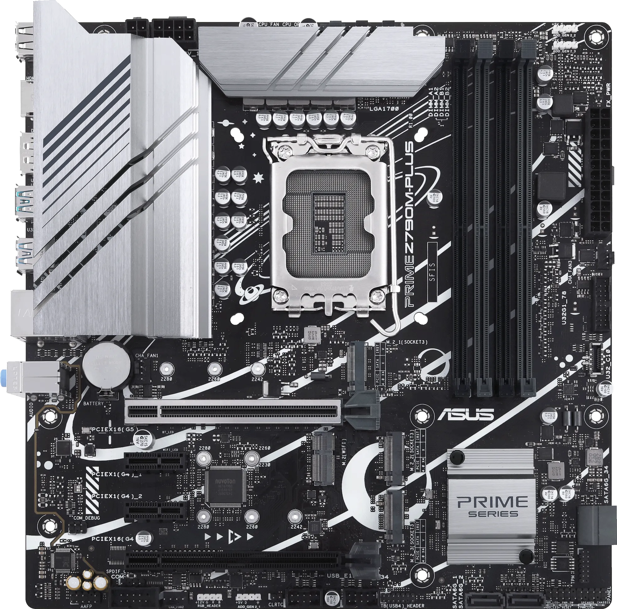 Carte Mère Asus Prime Z790M-Plus DDR5 (Intel LGA 1700) Micro ATX
