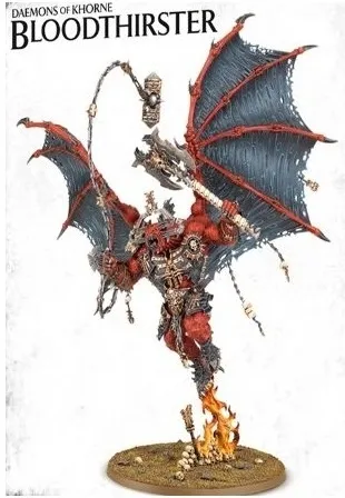 Warhammer AoS & 40k - Daemons Of Khorne Bloodthirster
