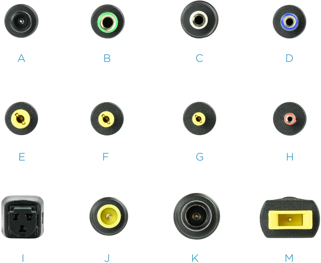 Chargeur universel TooQ 100W - 12 embouts (Noir)