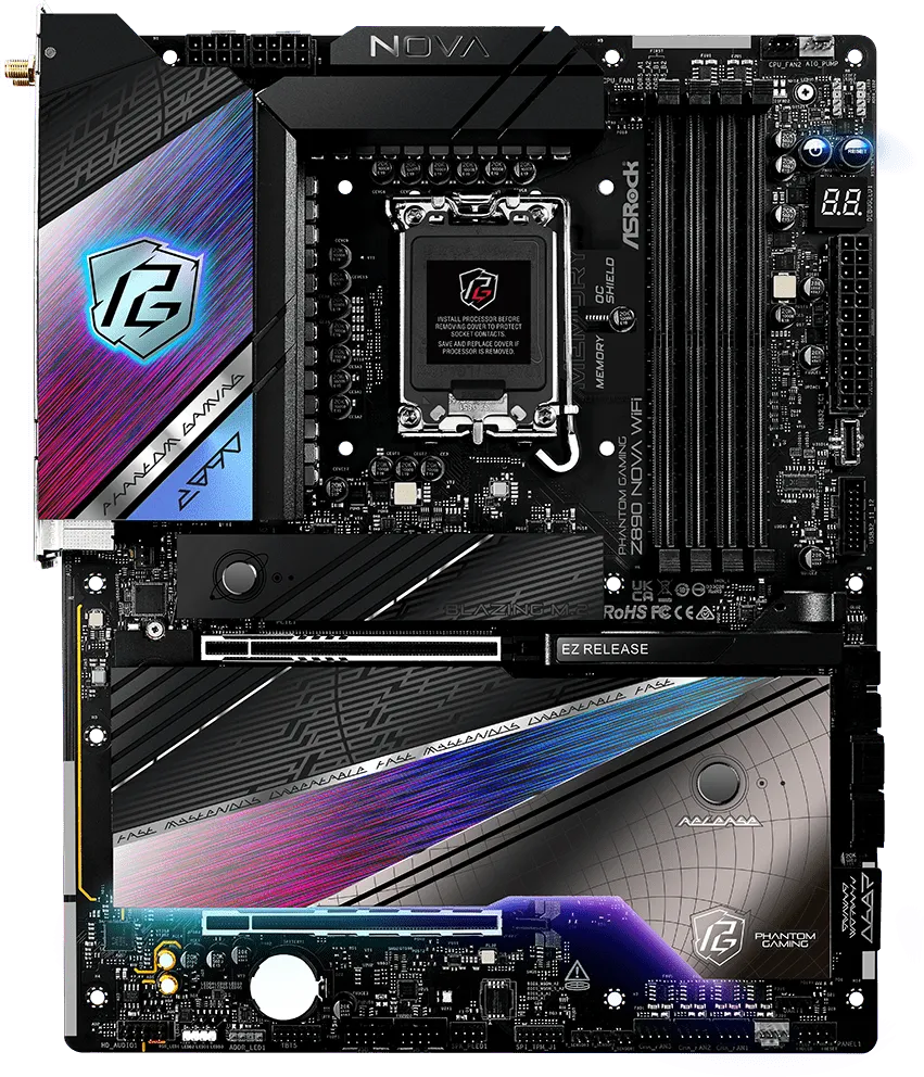 Carte Mère ASRock Z890 Nova WiFi (Intel LGA 1851)
