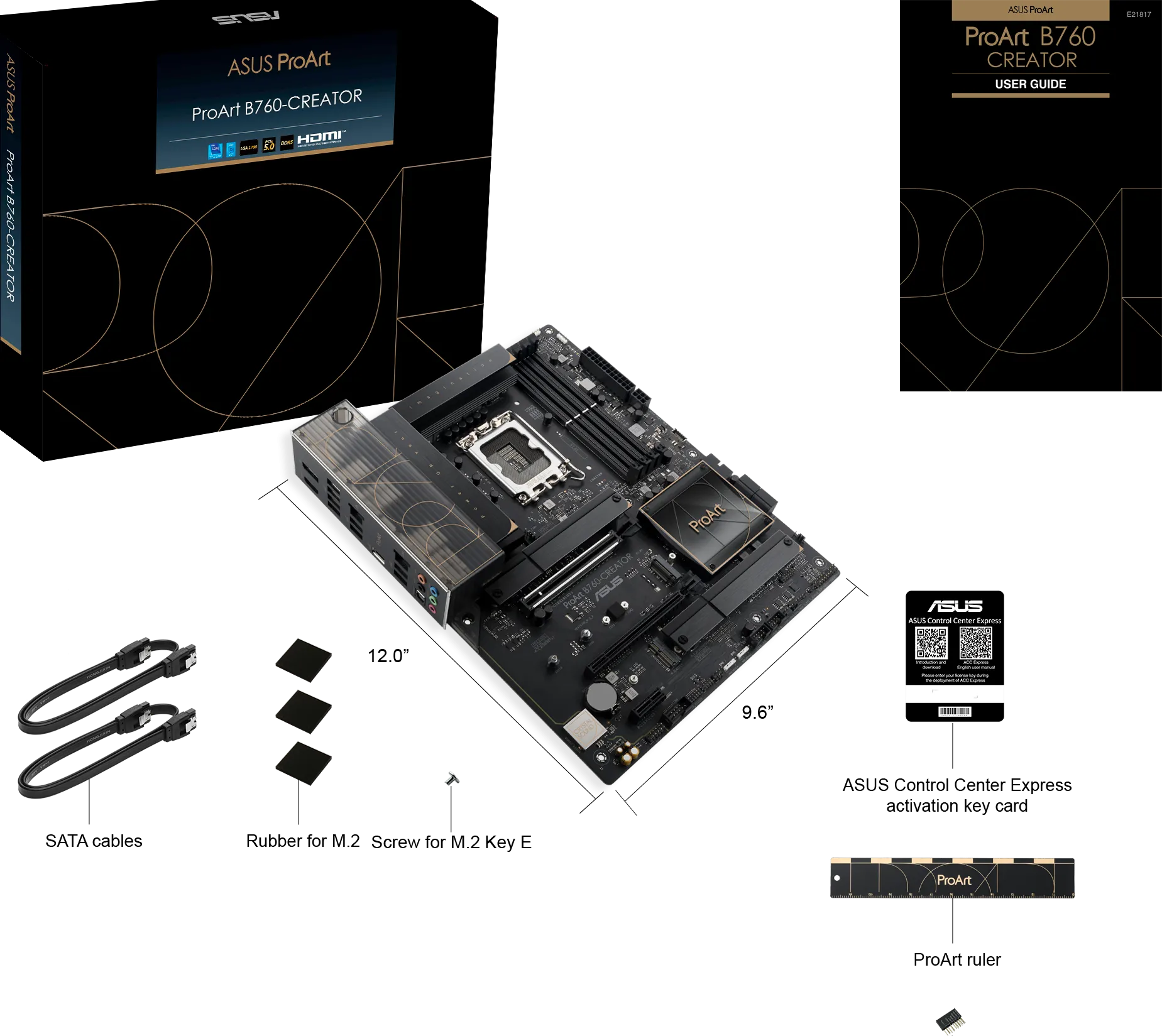 Carte Mère Asus ProArt B760-Creator DDR5 (Intel LGA 1700)