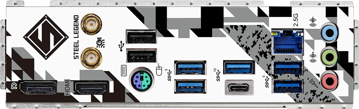 Carte Mère ASRock B760M Steel Legend WiFi DDR5 (Intel LGA 1700) Micro ATX