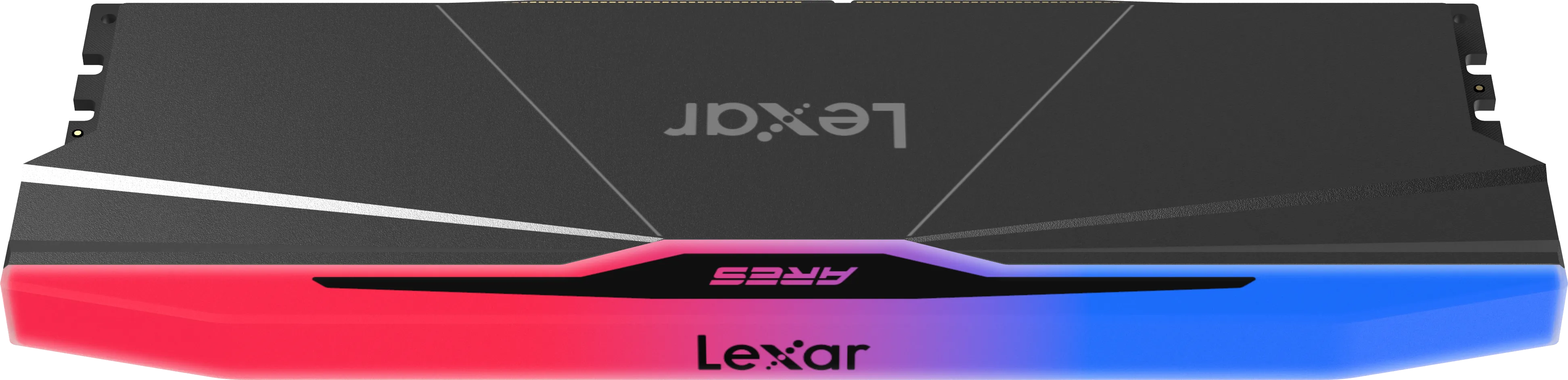 Kit Barrettes mémoire 32Go (2x16Go) DIMM DDR5 Lexar Ares 2nd Gen RGB 6000MHz (Noir)