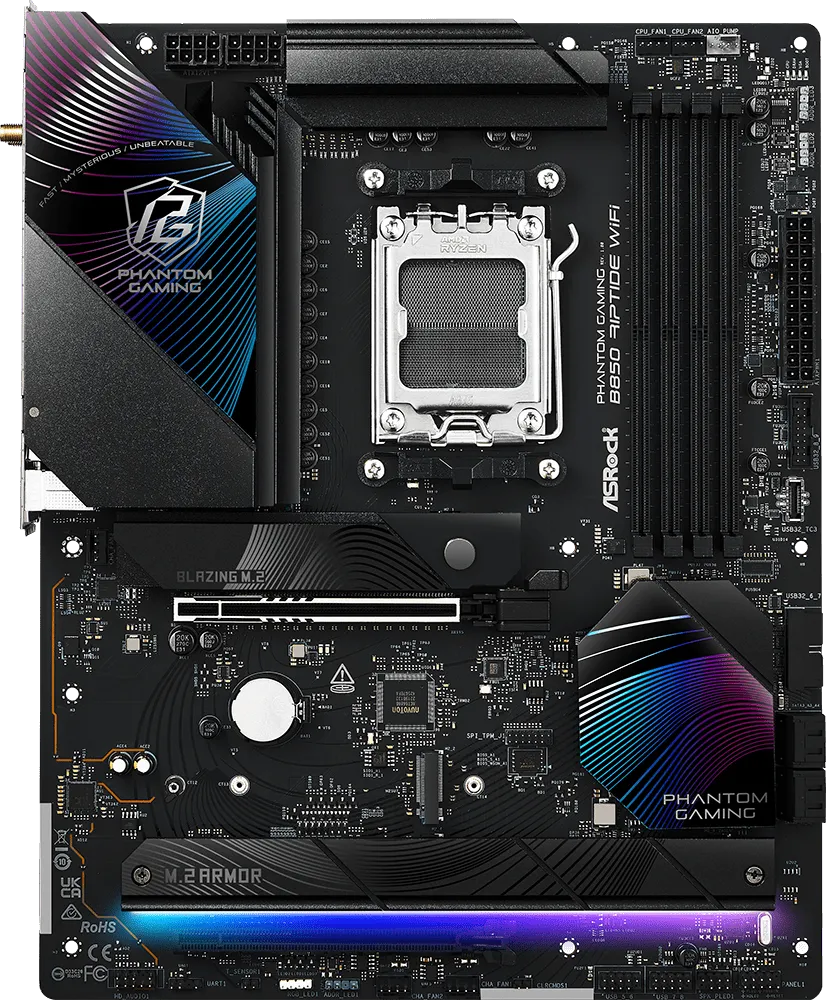 Carte Mère ASRock B850 Phantom Gaming Riptide WiFi (AMD AM5)