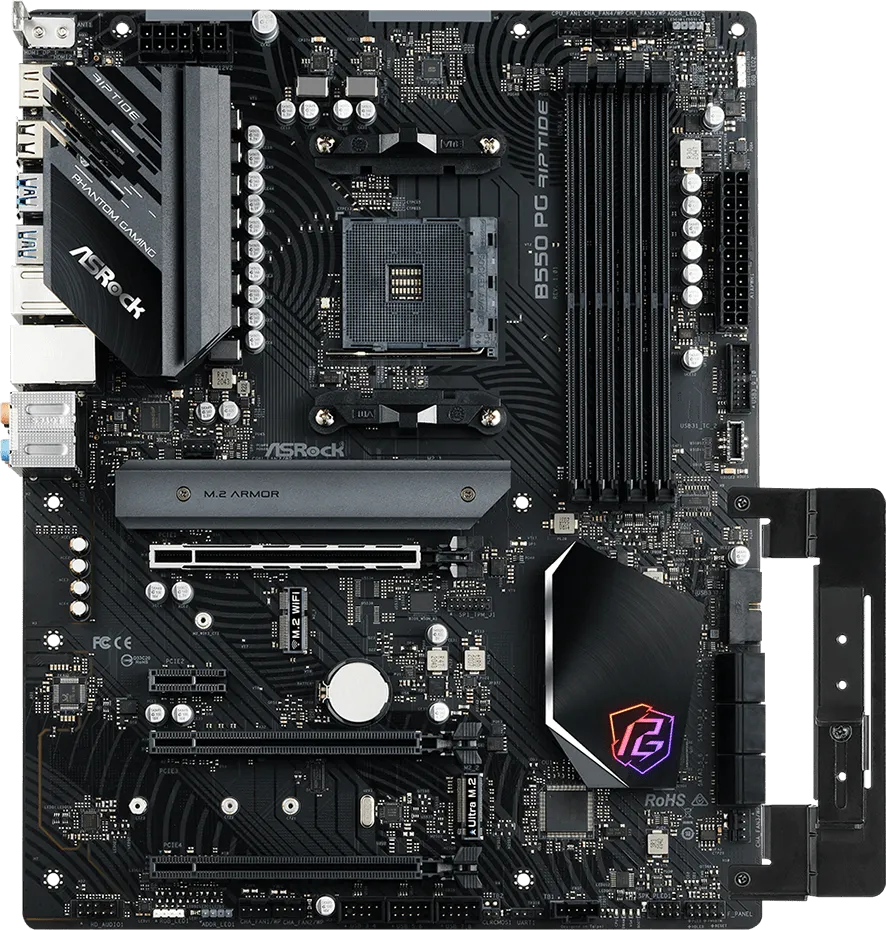 Carte Mère ASRock B550 Phantom Gaming Riptide (AM4)