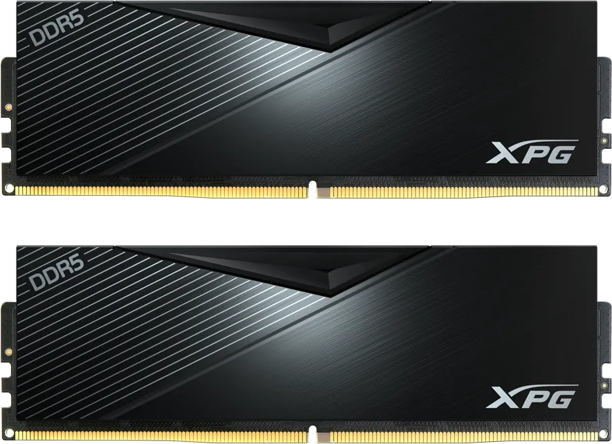 Kit Barrettes mémoire 32Go (2x16Go) DIMM DDR5 Adata XPG Lancer  6400MHz (Noir)