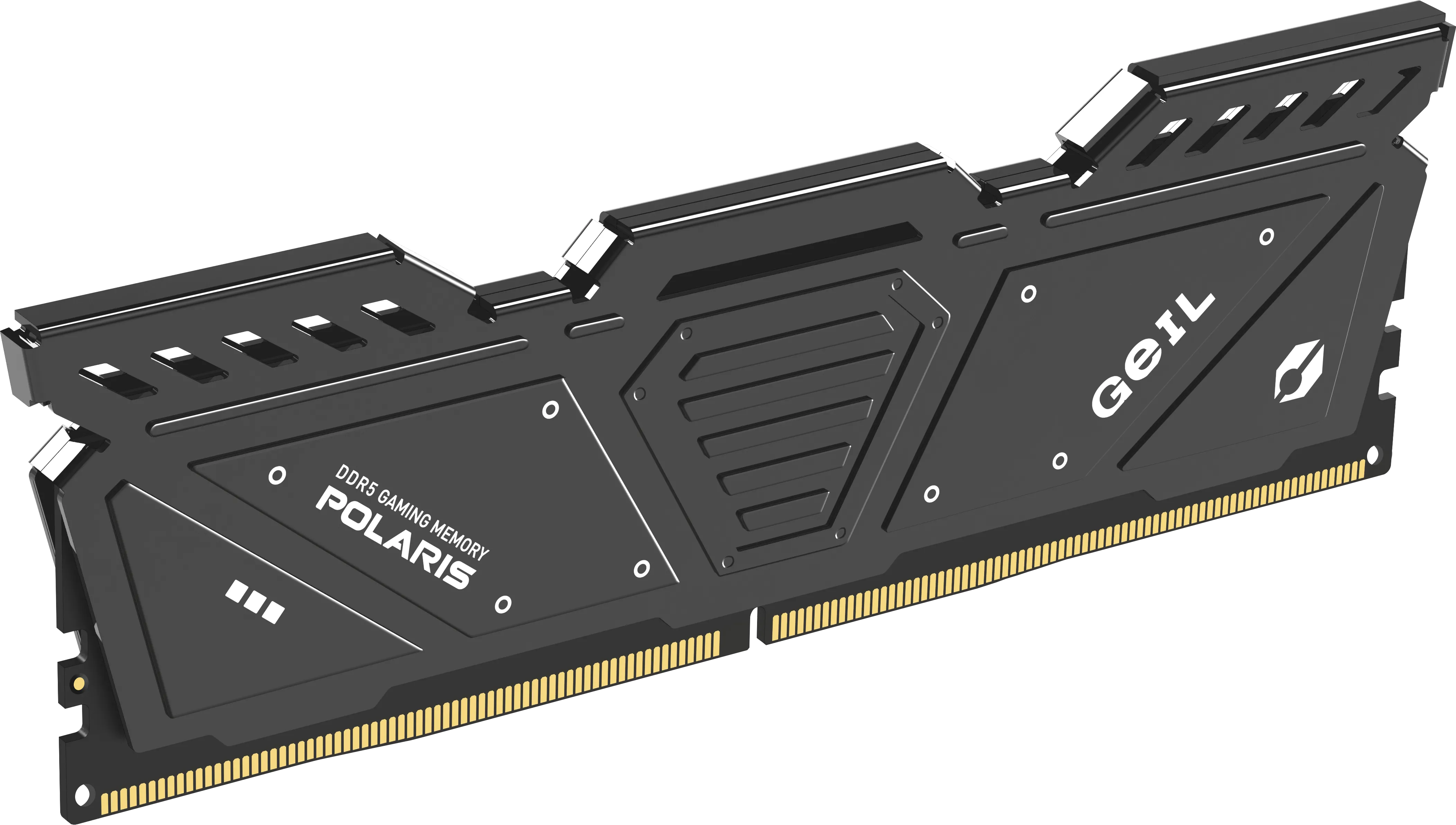 Kit Barrettes mémoire 32Go (2x16Go) DIMM DDR5 GeIL Polaris 5200Mhz (Noir)