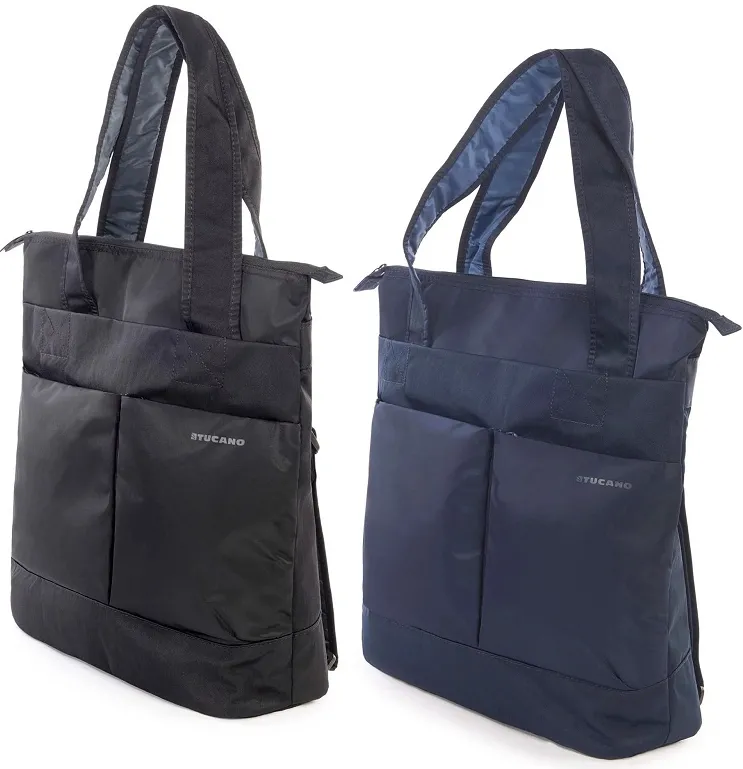 Sac transformable Sac à dos Ordinateur Portable Tucano Piu 14" max (Noir)