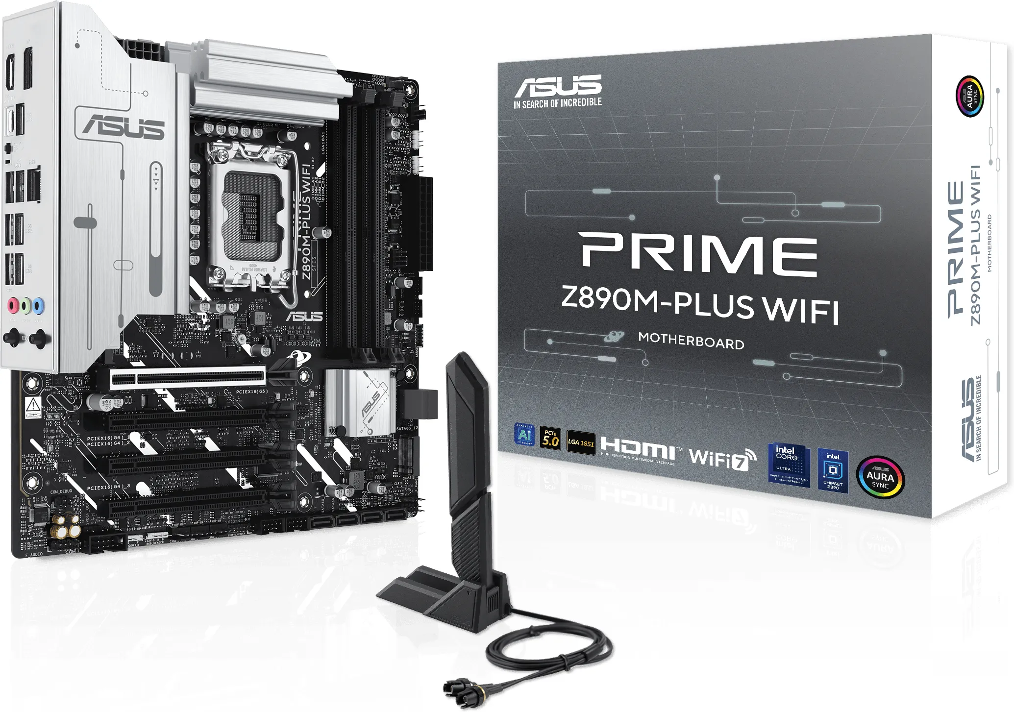 Carte Mère Asus Prime Z890M-Plus WiFi (Intel LGA 1851) Micro ATX