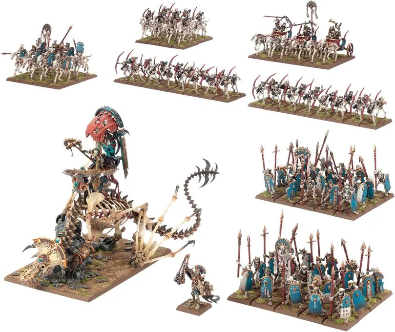 Warhammer ToW - Boite d'Armée des Rois des Tombes de Khemri  (Fr)