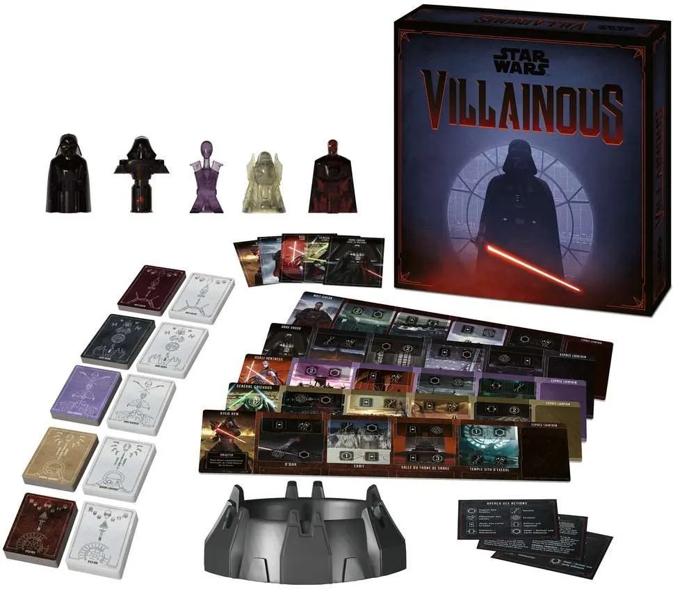 Jeu - Villainous Star Wars : Le pouvoir du côté obscur ! (Base)