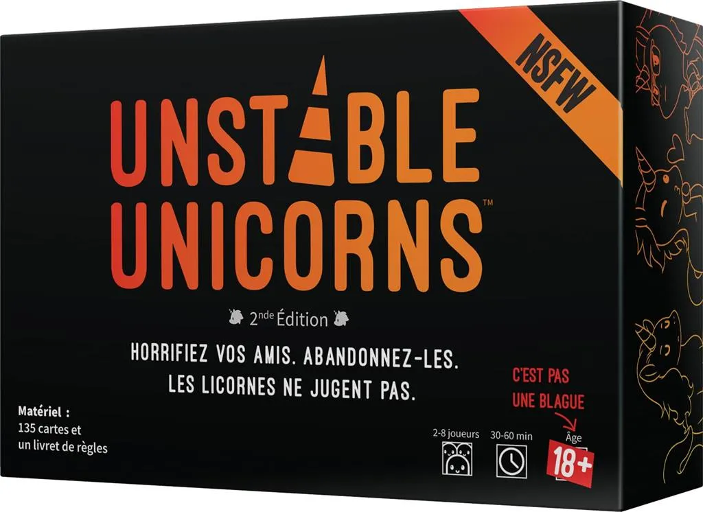 Jeu - Unstable Unicorns : NSFW