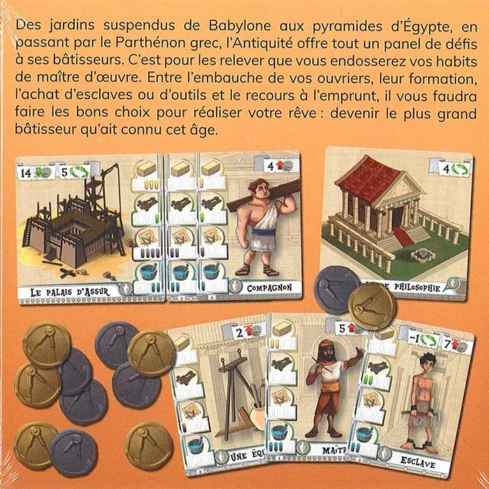 Jeu - Les Bâtisseurs : Antiquité