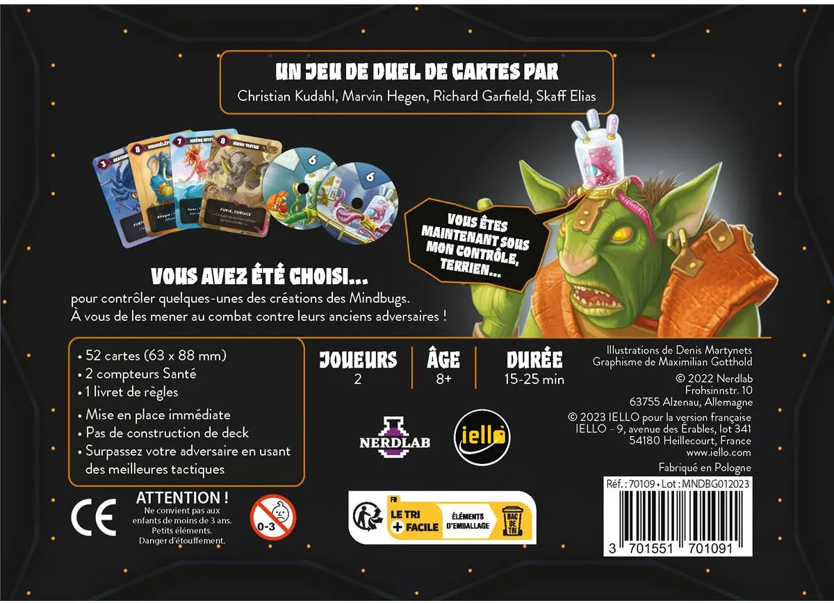 Jeu - Mindbug (Boite de Base)