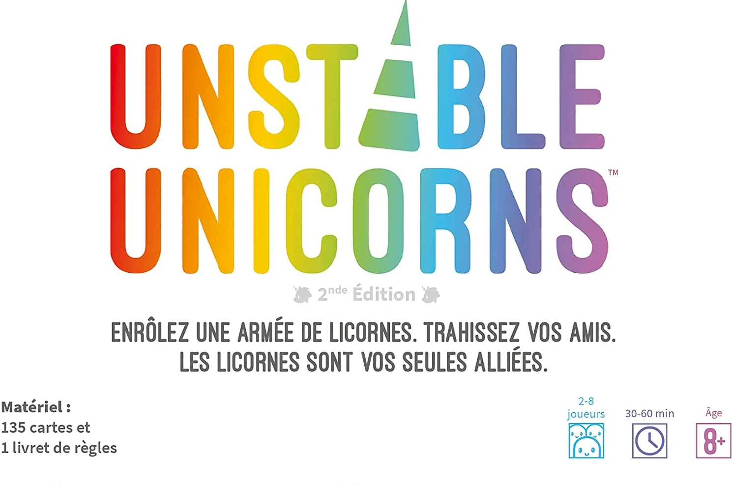Jeu - Unstable Unicorns