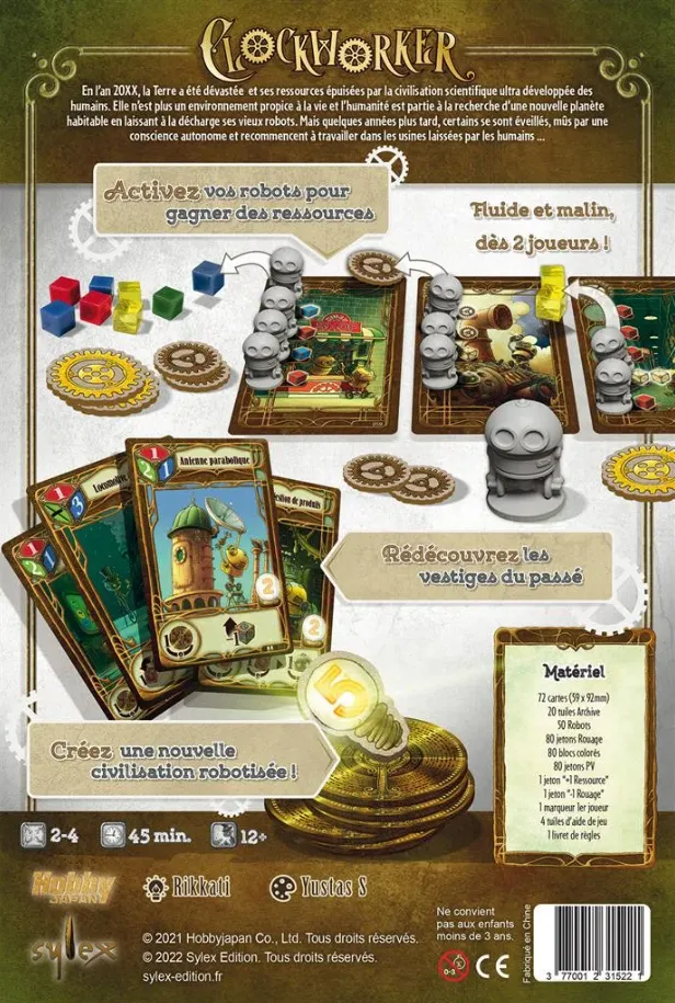 Jeu - ClockWorker