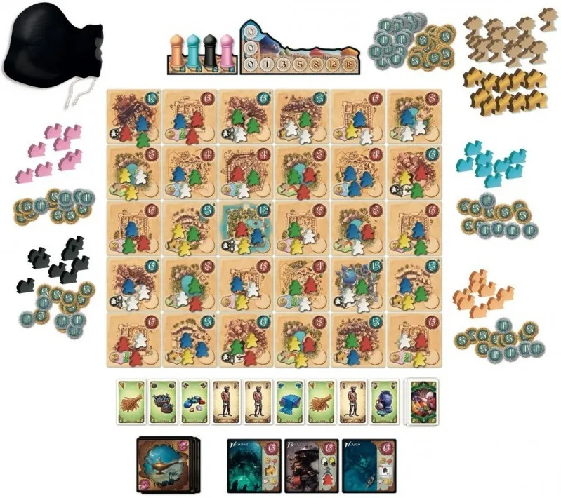 Jeu - Five Tribes