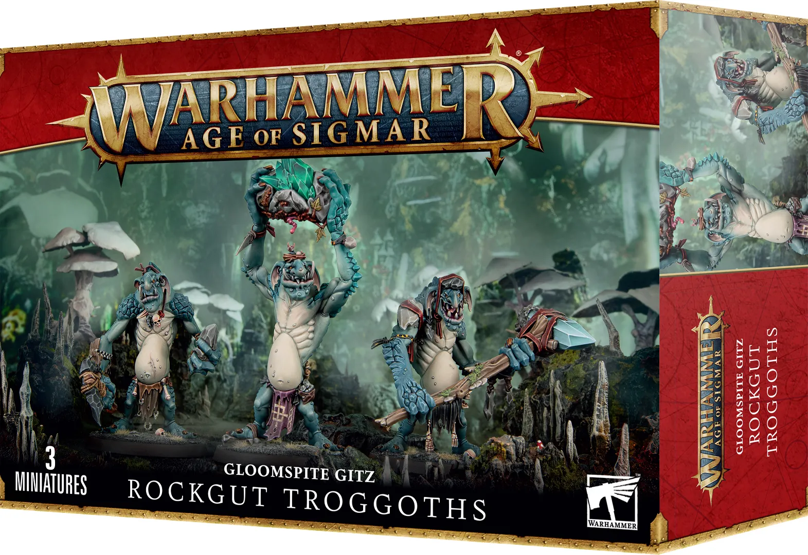 Warhammer AoS - Gloomspite Gitz Rockgut Troggoths