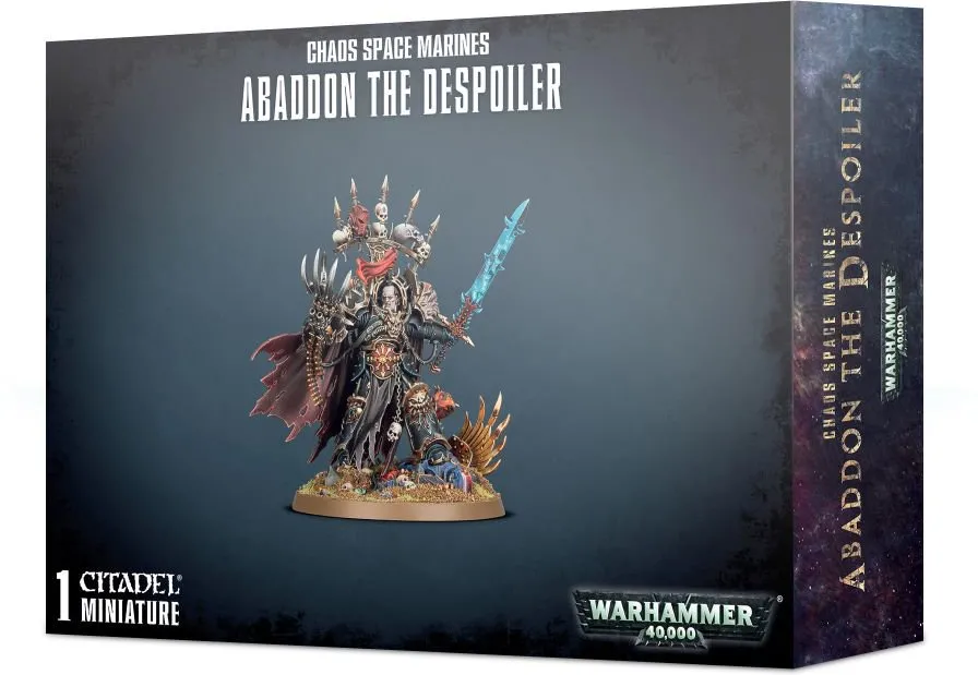 Warhammer 40k - Space Marine du Chaos Abaddon the Despoiler (2019)