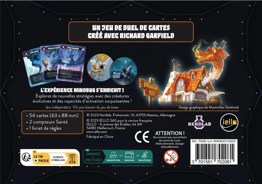 Jeu - Mindbug : Evolution Supreme (Fr)