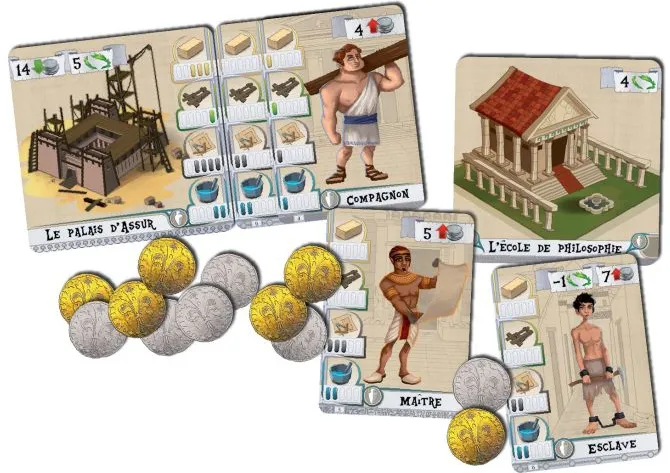 Jeu - Les Bâtisseurs : Antiquité