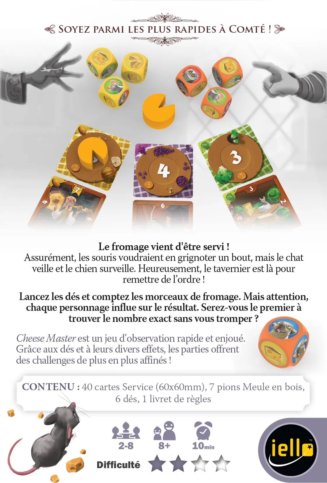 Jeu - Mini Games - Cheese Master