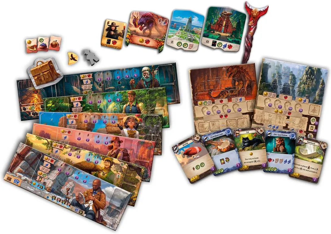 Jeu - Les Ruines Perdues de Narak : Chefs d'expédition (Extension)