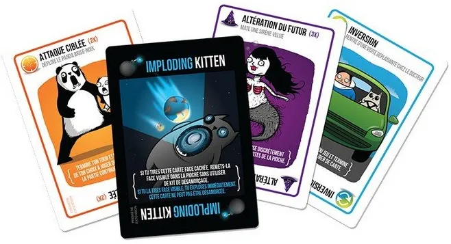 Jeu - Exploding Kittens : Extension Imploding Kittens