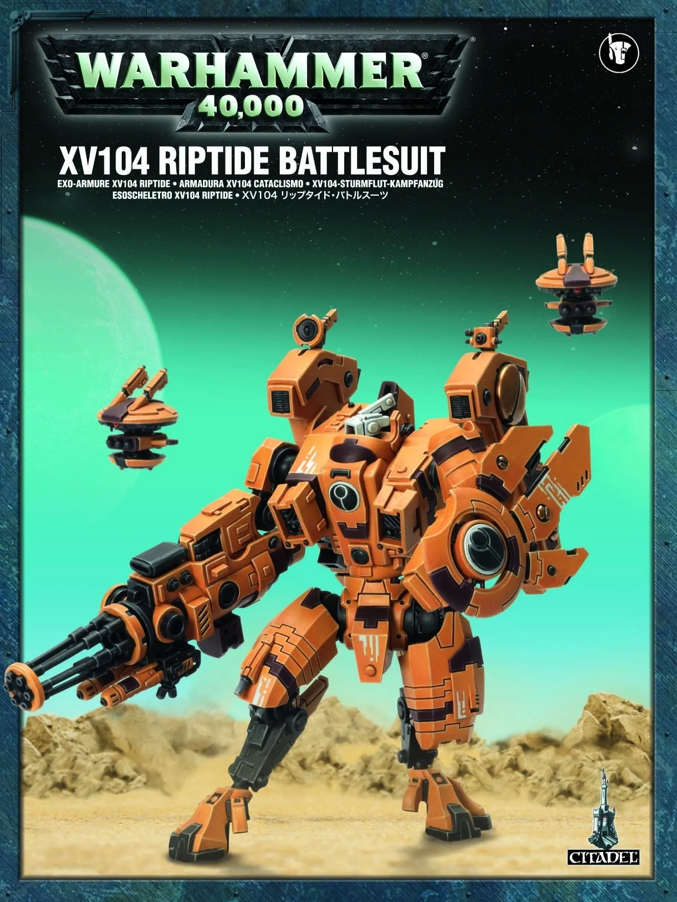 Warhammer 40k - T'au Empire XV104 Battlesuit Riptide
