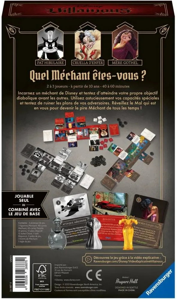 Jeu - Villainous : Cruellement Infect (Extension 3)
