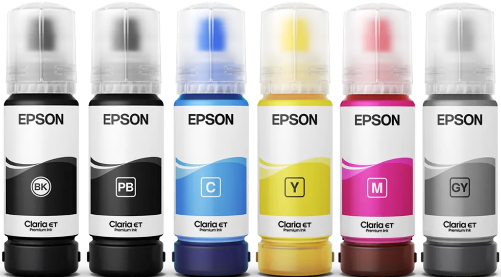 Cartouche d'encre Epson EcoTank 114 70ml (Gris)