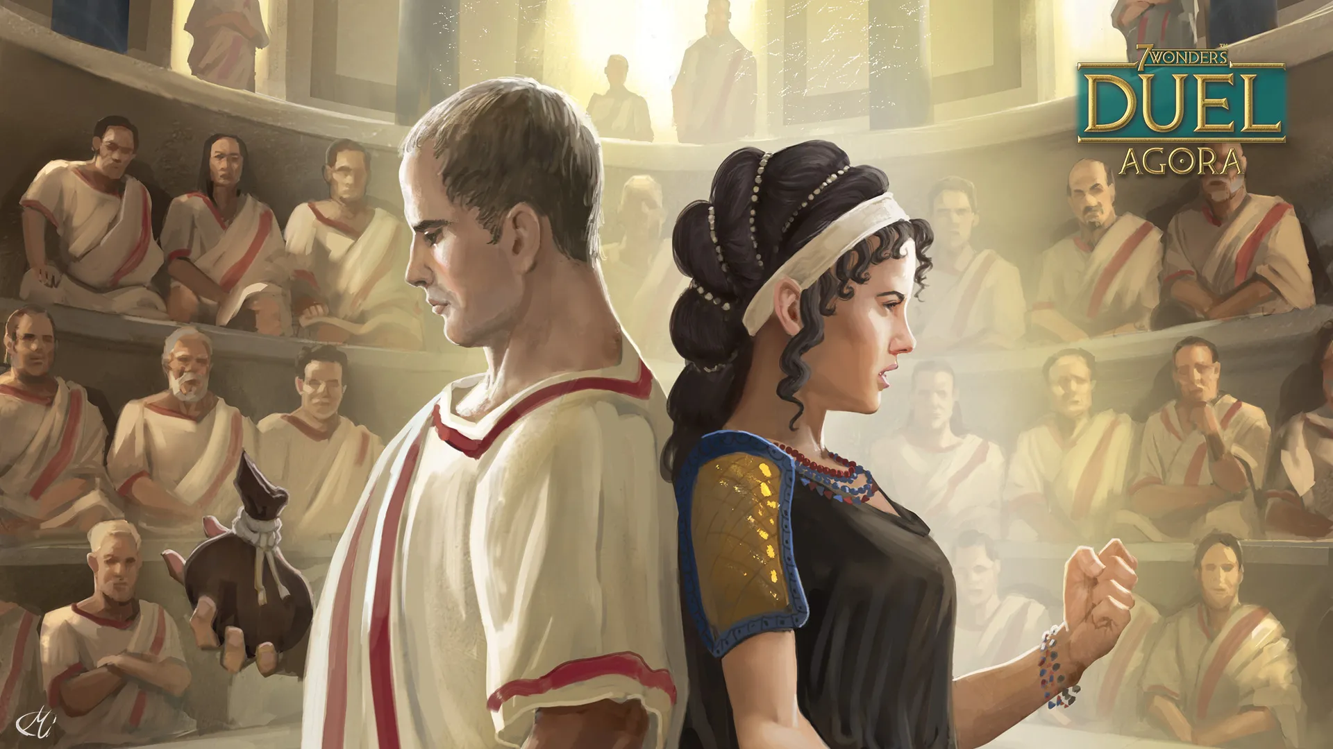 Jeu - 7 Wonders Duel : Agora (Extension)