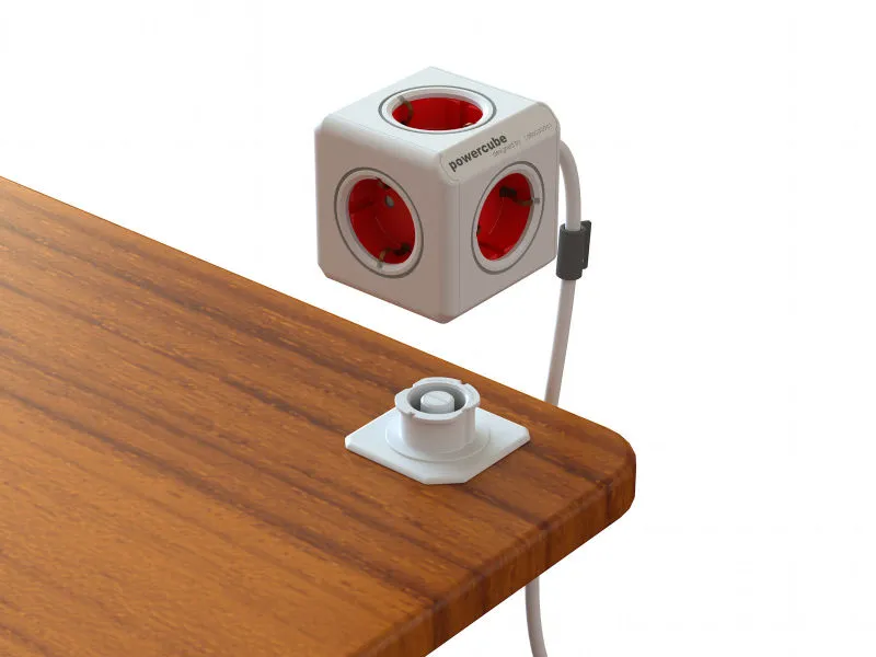 Prise Power Cube Extended 5 prises