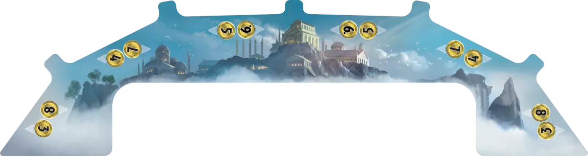 Jeu - 7 Wonders Duel : Panthéon (Extension)