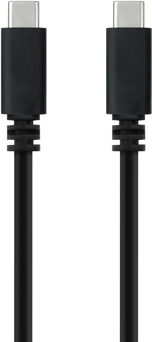 Câble Nanocable USB-C 2.0 M/M 1m (Noir)
