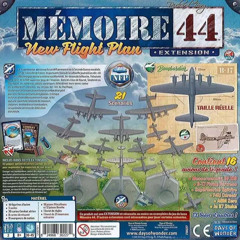 Jeu - Mémoire 44 : New Flight Plan (Extension)