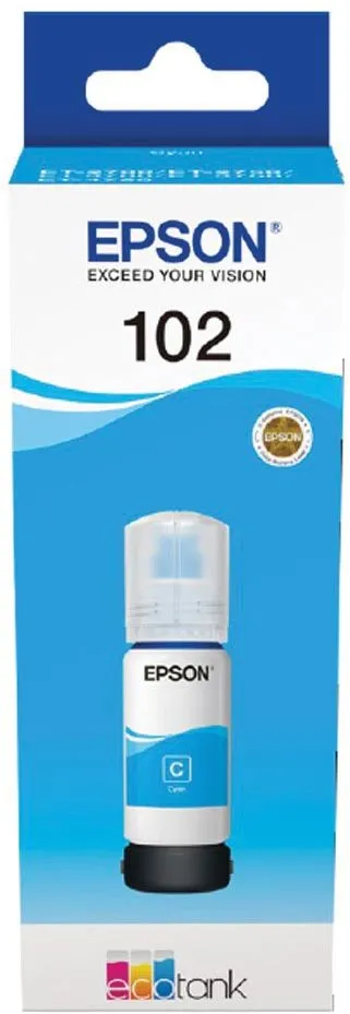 Cartouche d'encre Epson EcoTank 102 70ml (Cyan)