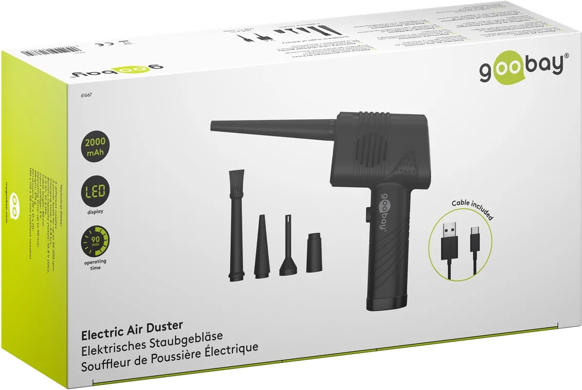 Dépoussiéreur sans fil Goobbay