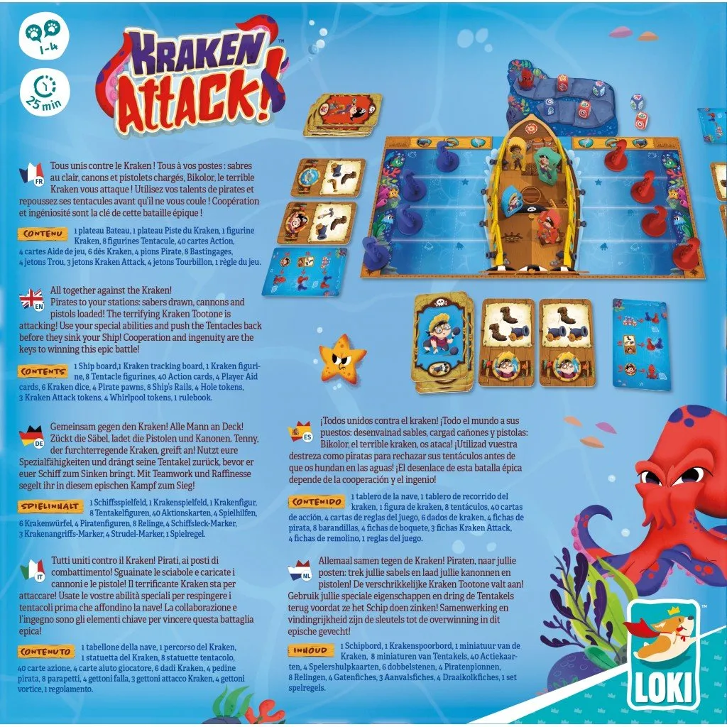 Jeu - Kraken Attack
