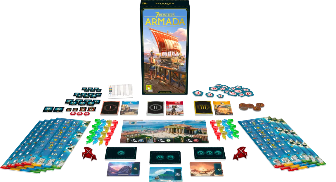 Jeu - 7 Wonders Nouvelle édition : Armada (Extension)
