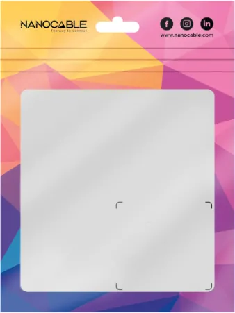 Câble Nanocable USB-A - Lightning M/M 2m (Blanc)