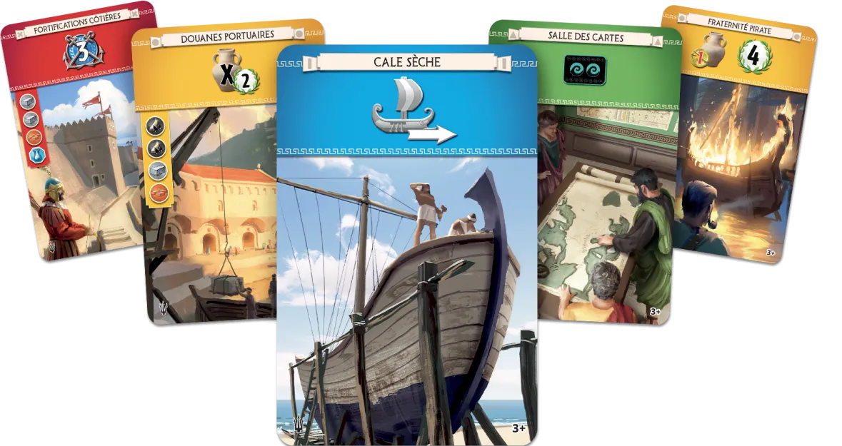 Jeu - 7 Wonders Nouvelle édition : Armada (Extension)