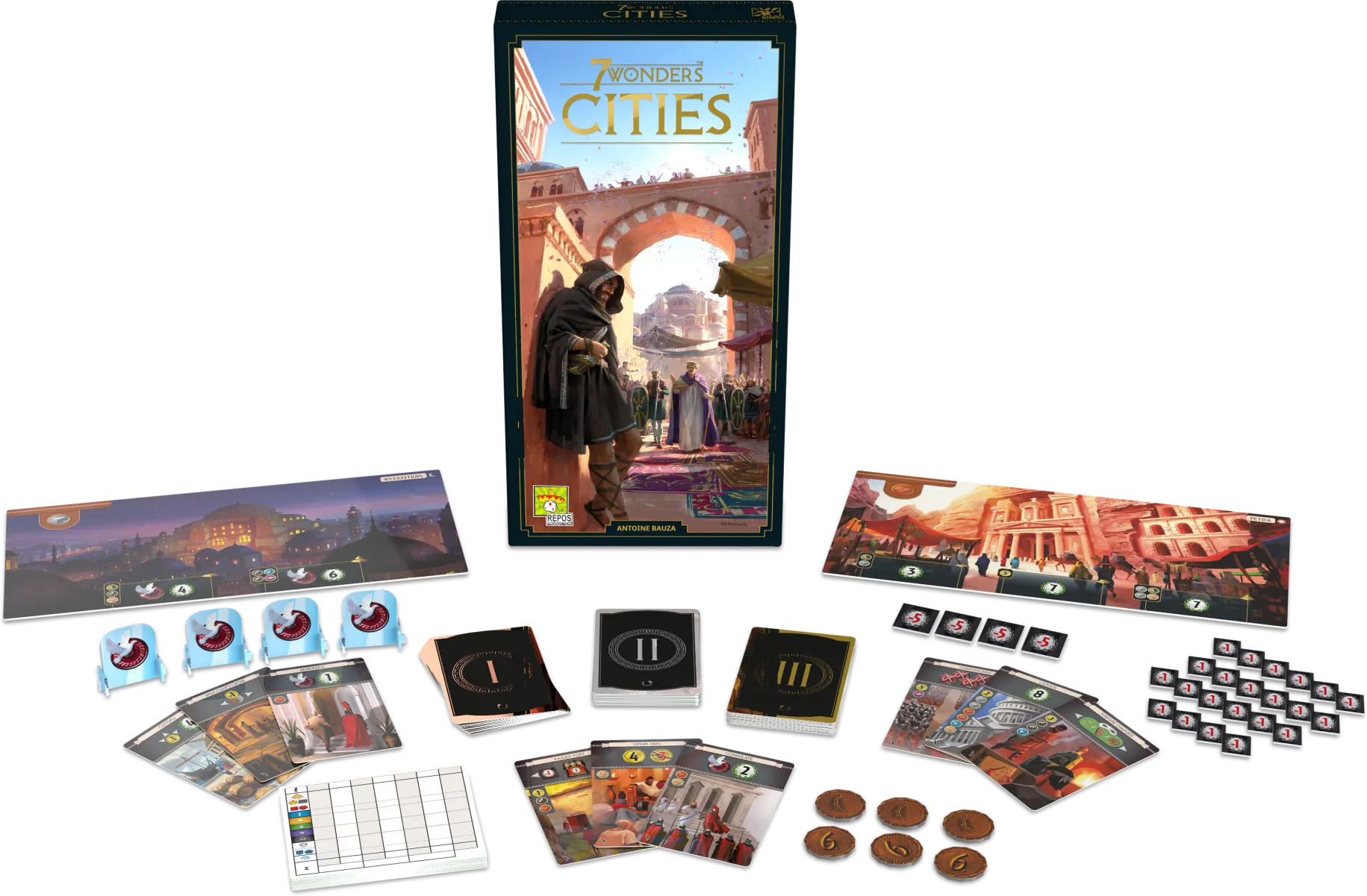 Jeu - 7 Wonders Nouvelle édition : Cities (Extension)