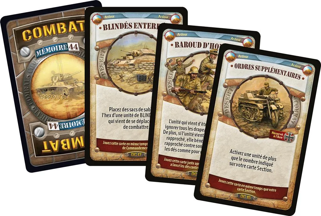 Jeu - Mémoire 44 : Dans la Jungle et le Désert (Extension)