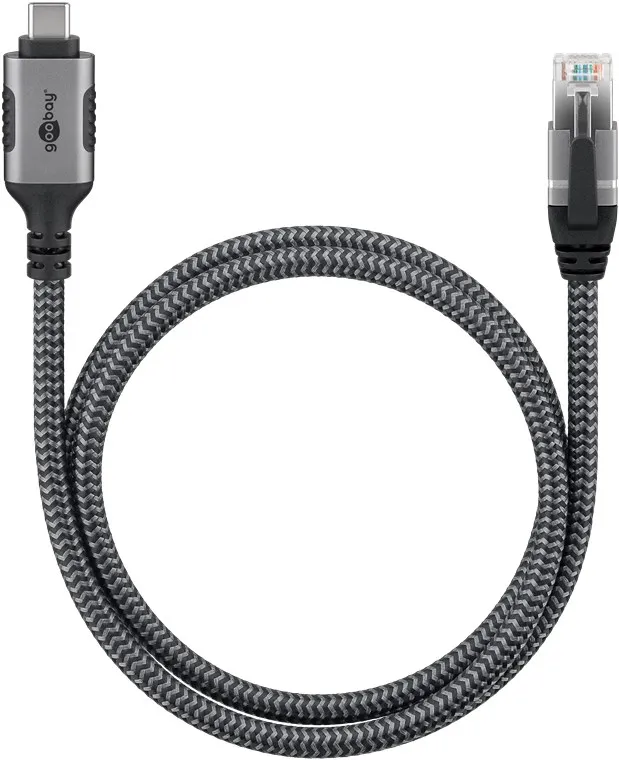 Cable Goobat USB vers RJ45 1m (Gris)