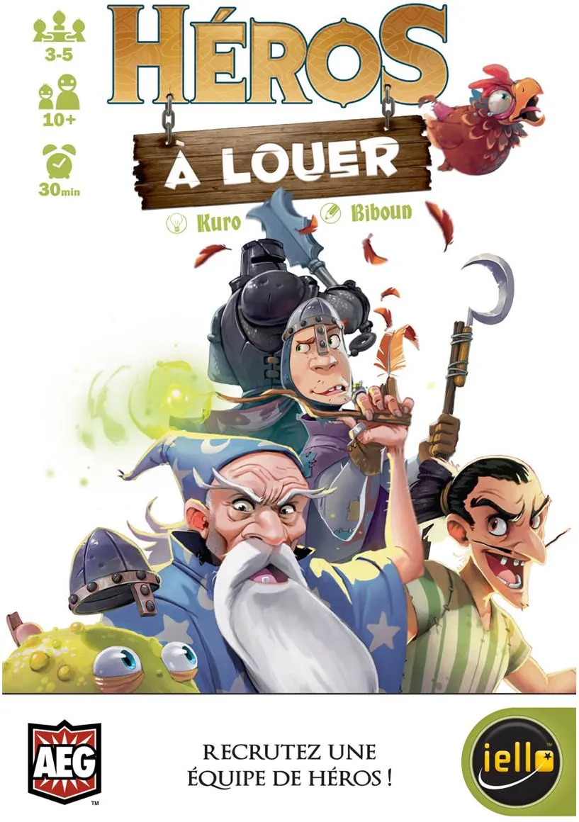 Jeu - Mini Games - Héros à Louer