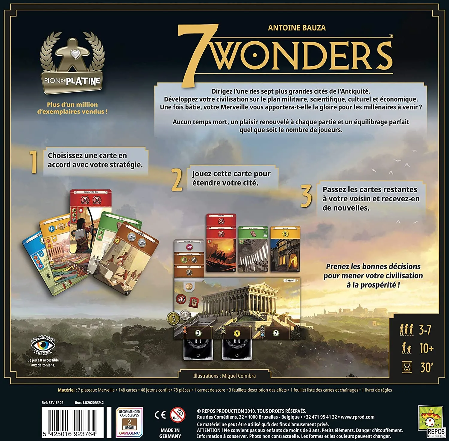 Jeu - 7 Wonders Nouvelle édition