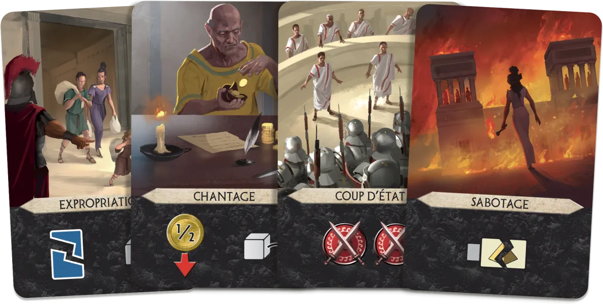 Jeu - 7 Wonders Duel : Agora (Extension)