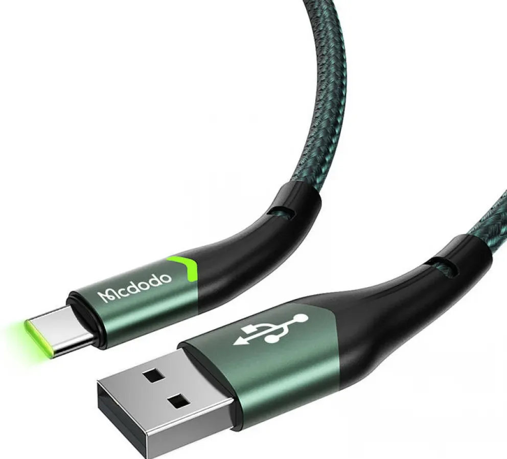 Câble Mcdodo USB-A/C 1m M/M (Vert)