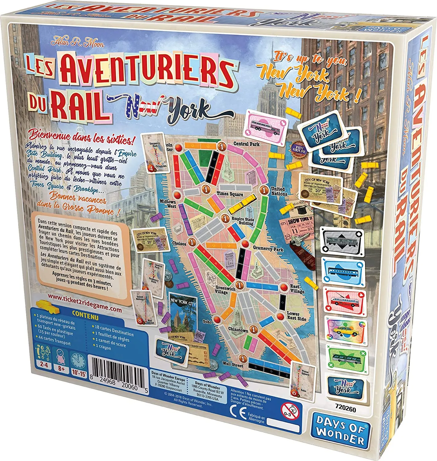 Jeu - Les Aventuriers du Rail : New York